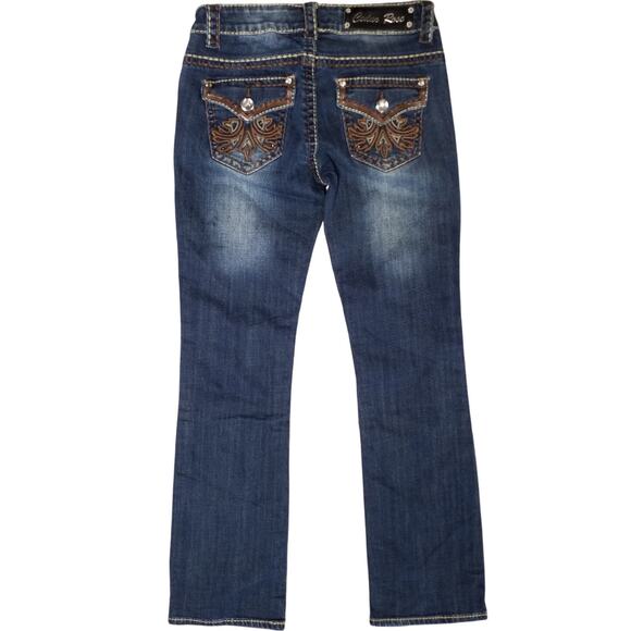 Cedar Rose Bootcut Jeans – Blue Denim – Size 27 - Picture 3 of 8
